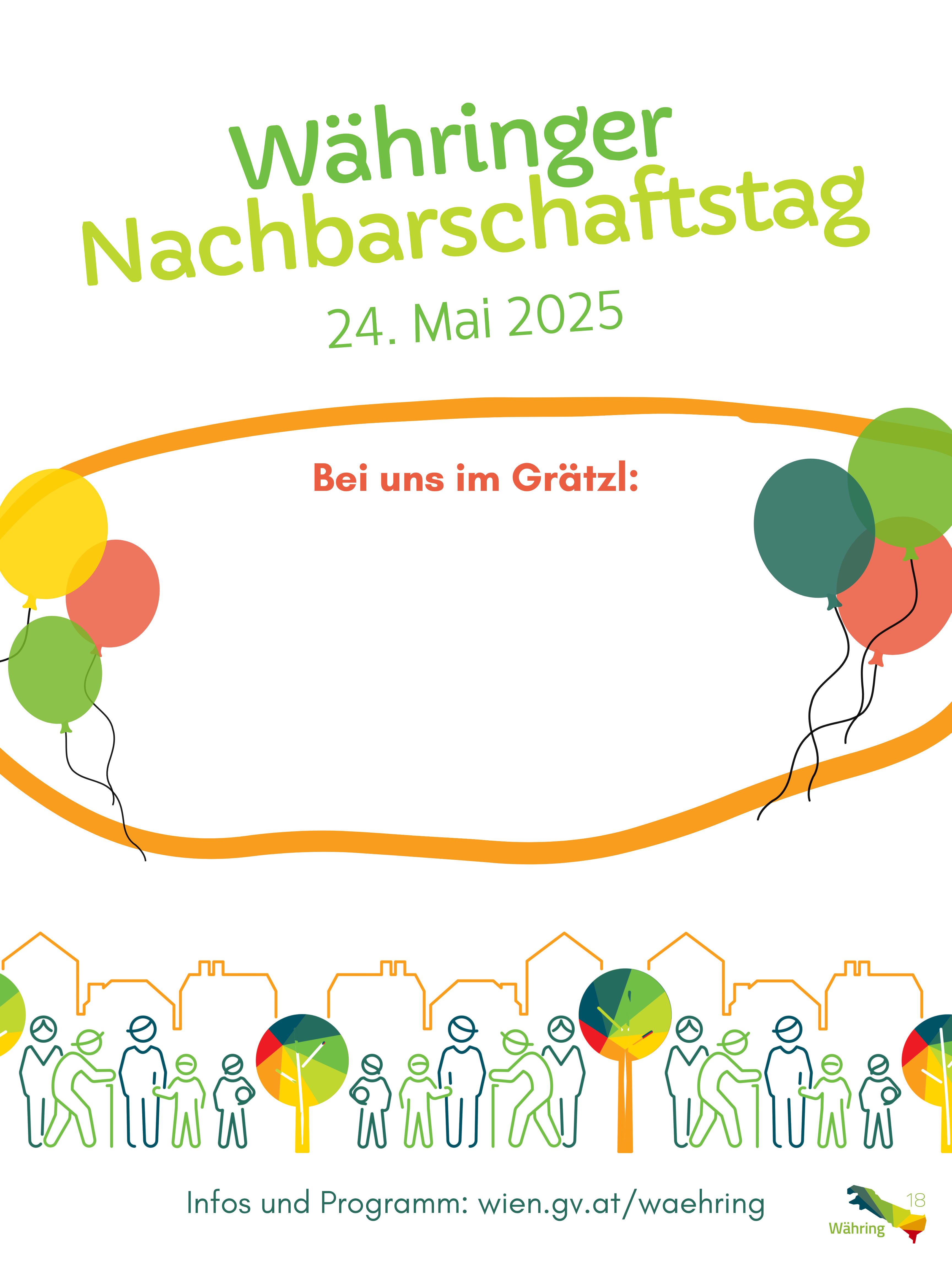 Einladung zum Währinger Nachbarschaftstag 2025